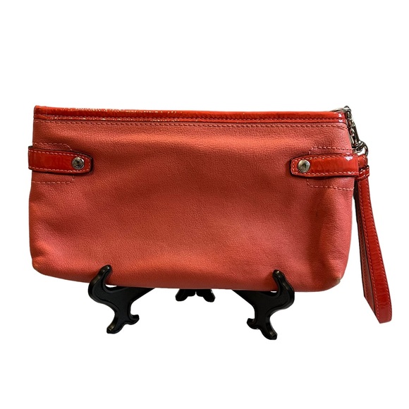 Coach Wristlet Leather Clutch Purse - Picture 3 of 13